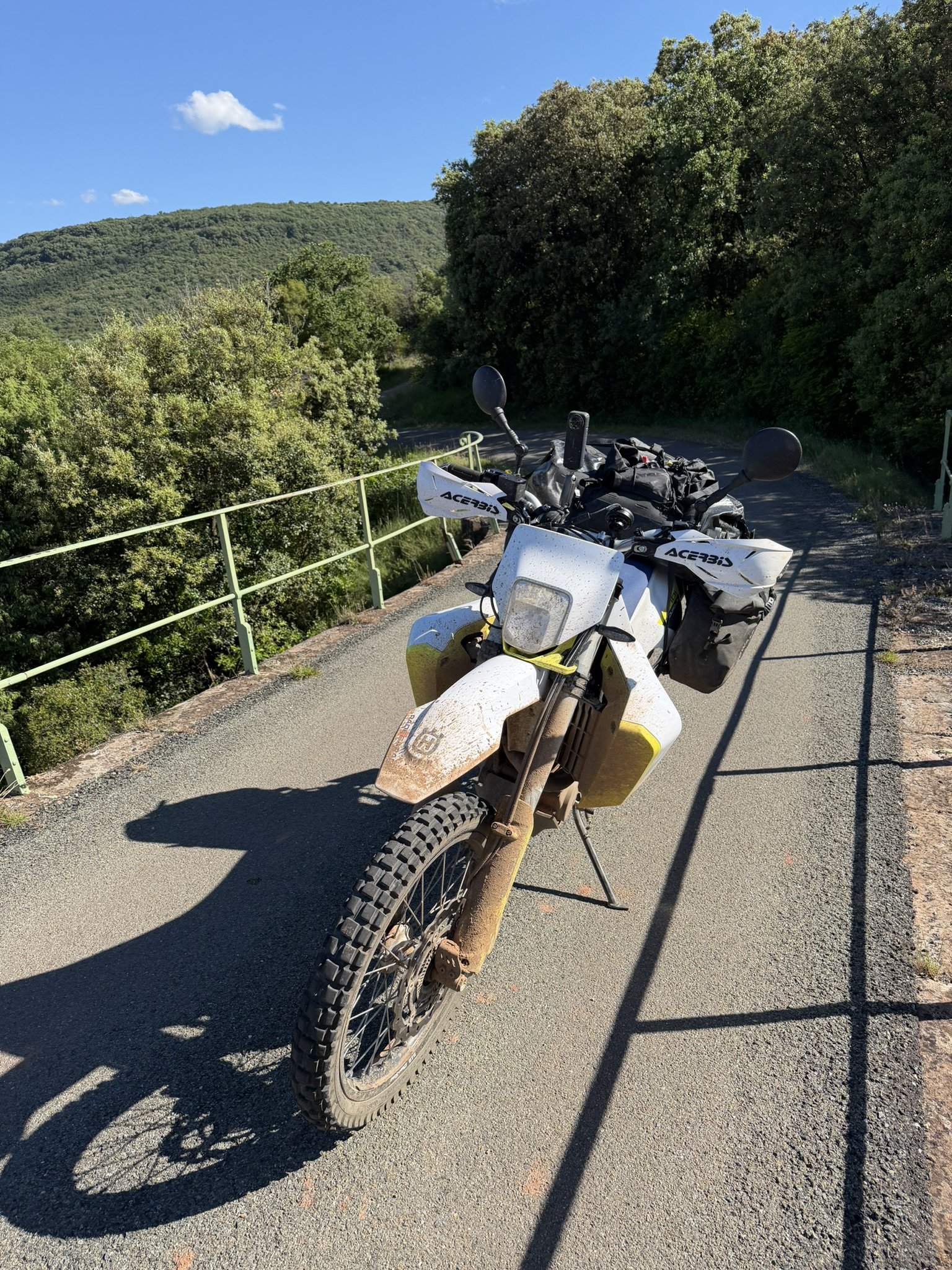 Frankreich Fahrer Millau Viadukt