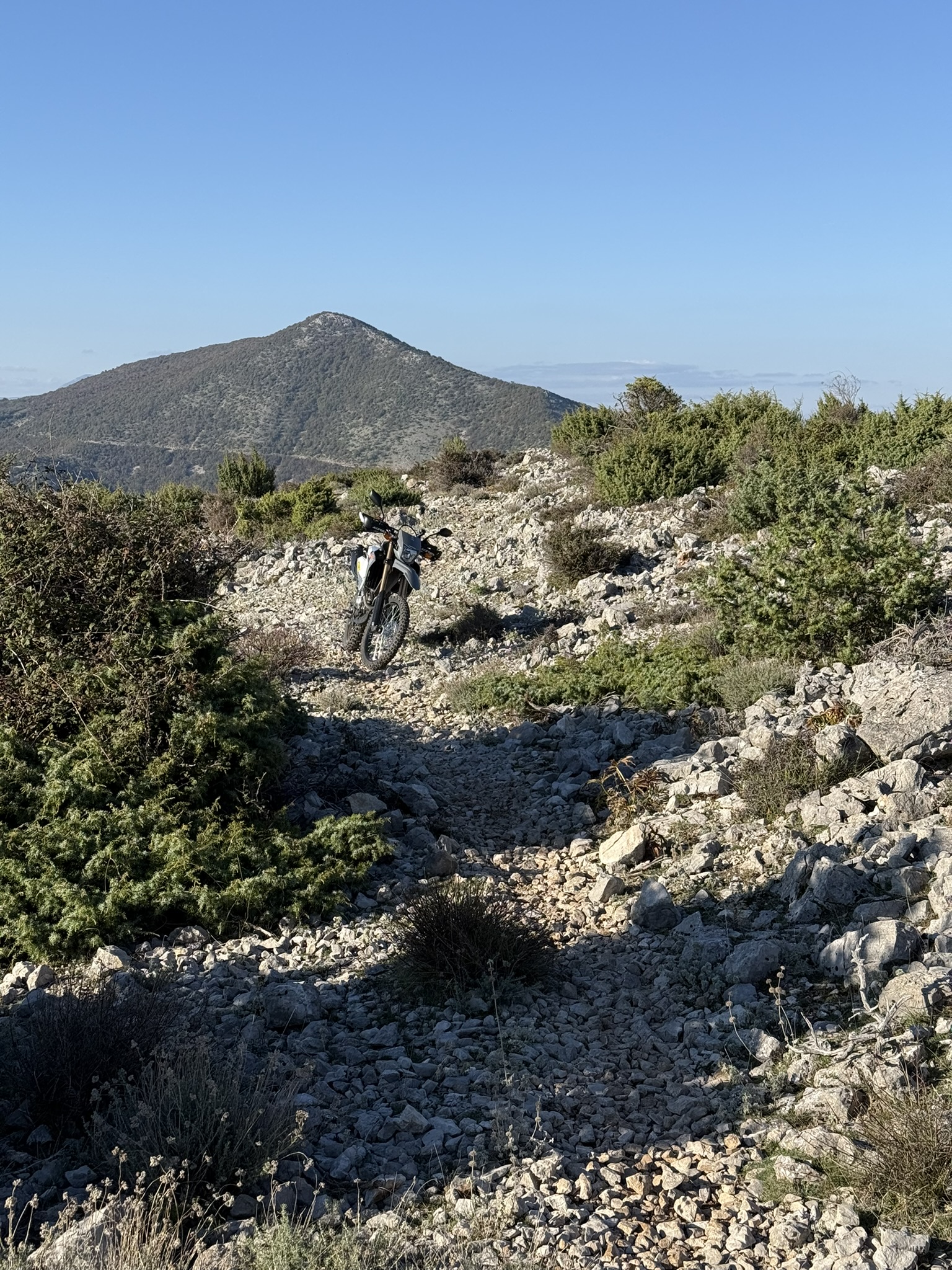Technischer Steintrail